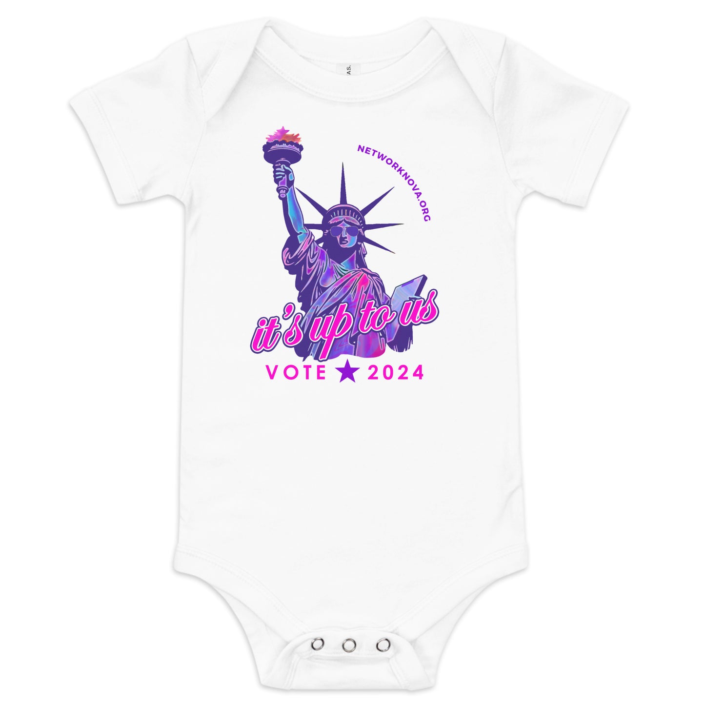 It's Up to Us for Babies: Pink, Blue, White