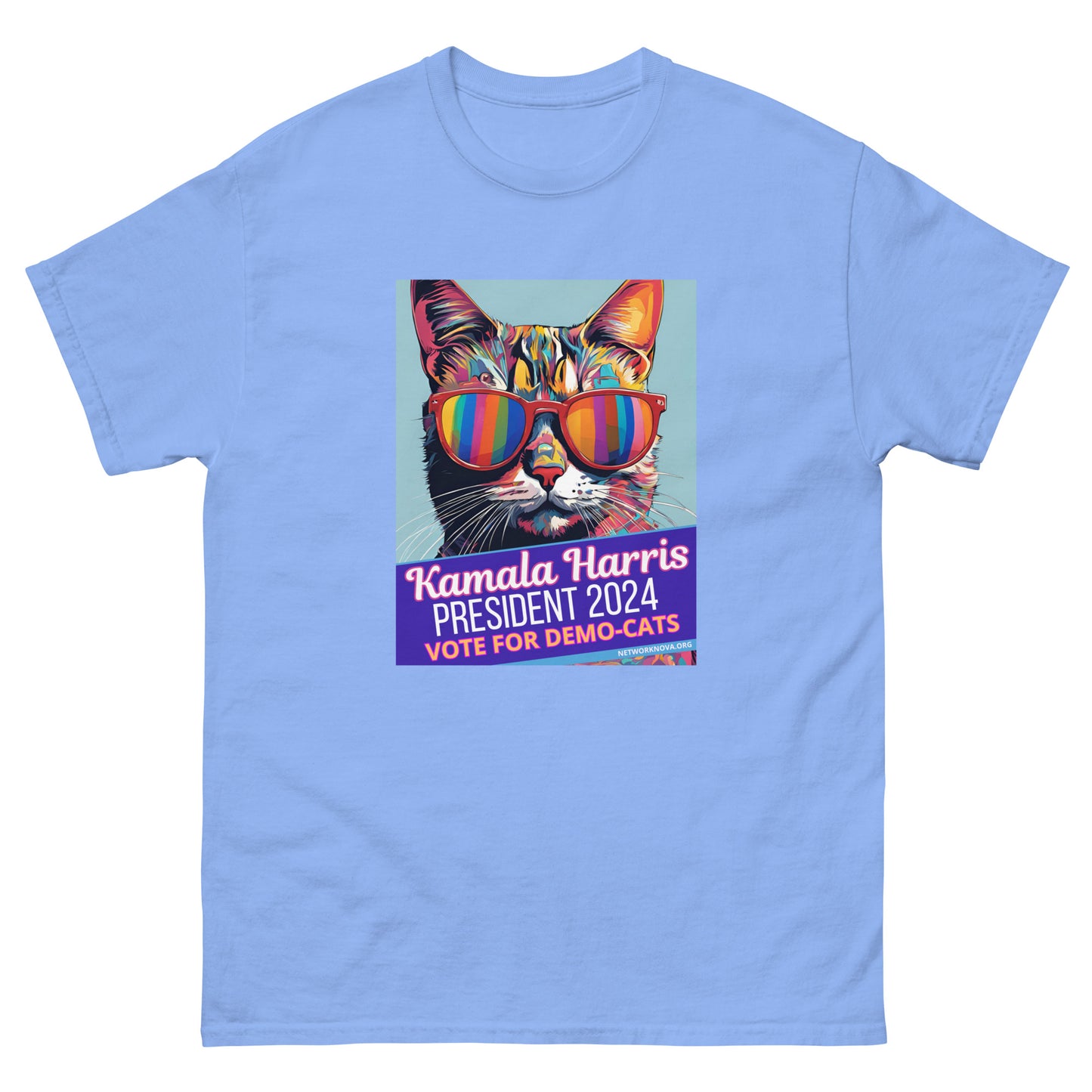 PRIDE Demo Cats - Kamala Harris Fur President