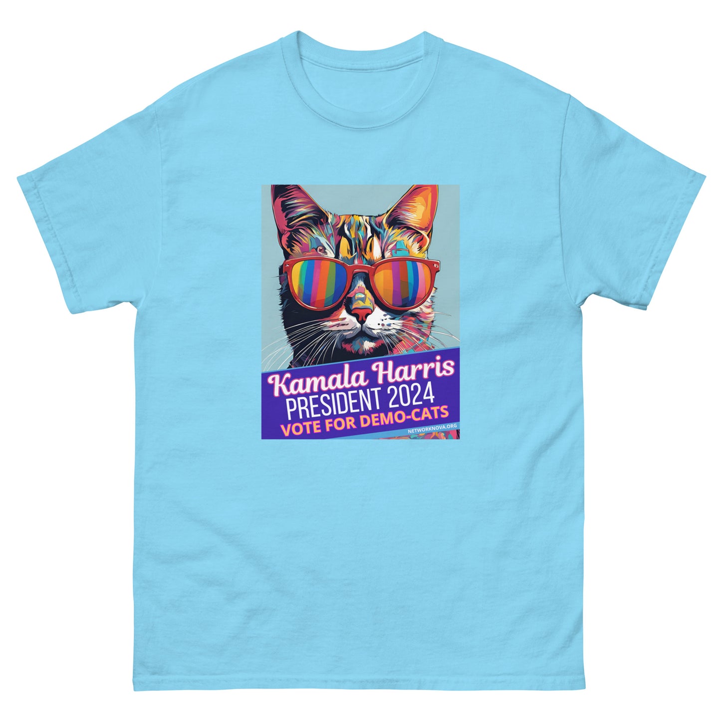 PRIDE Demo Cats - Kamala Harris Fur President