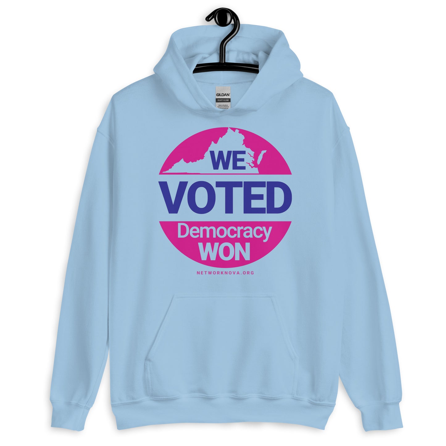 We Voted, Democracy Won Hoodie