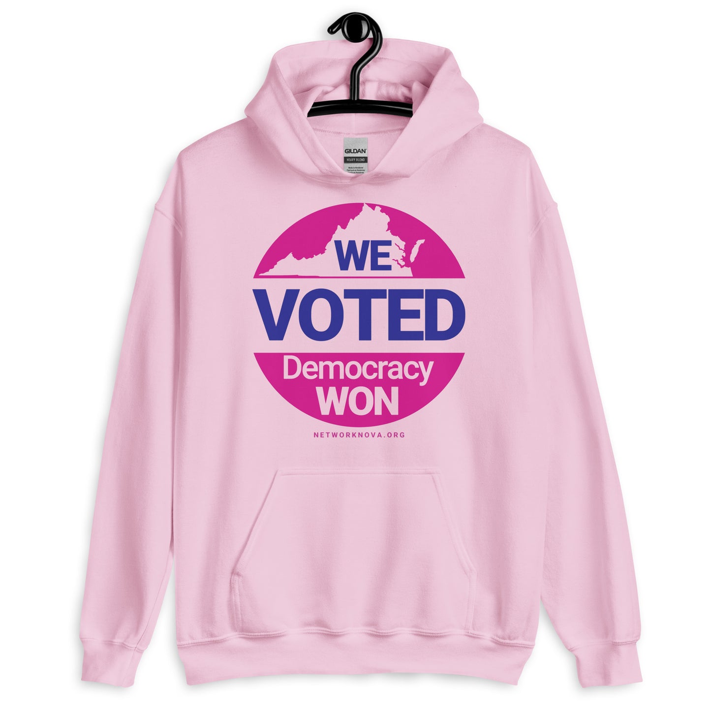 We Voted, Democracy Won Hoodie