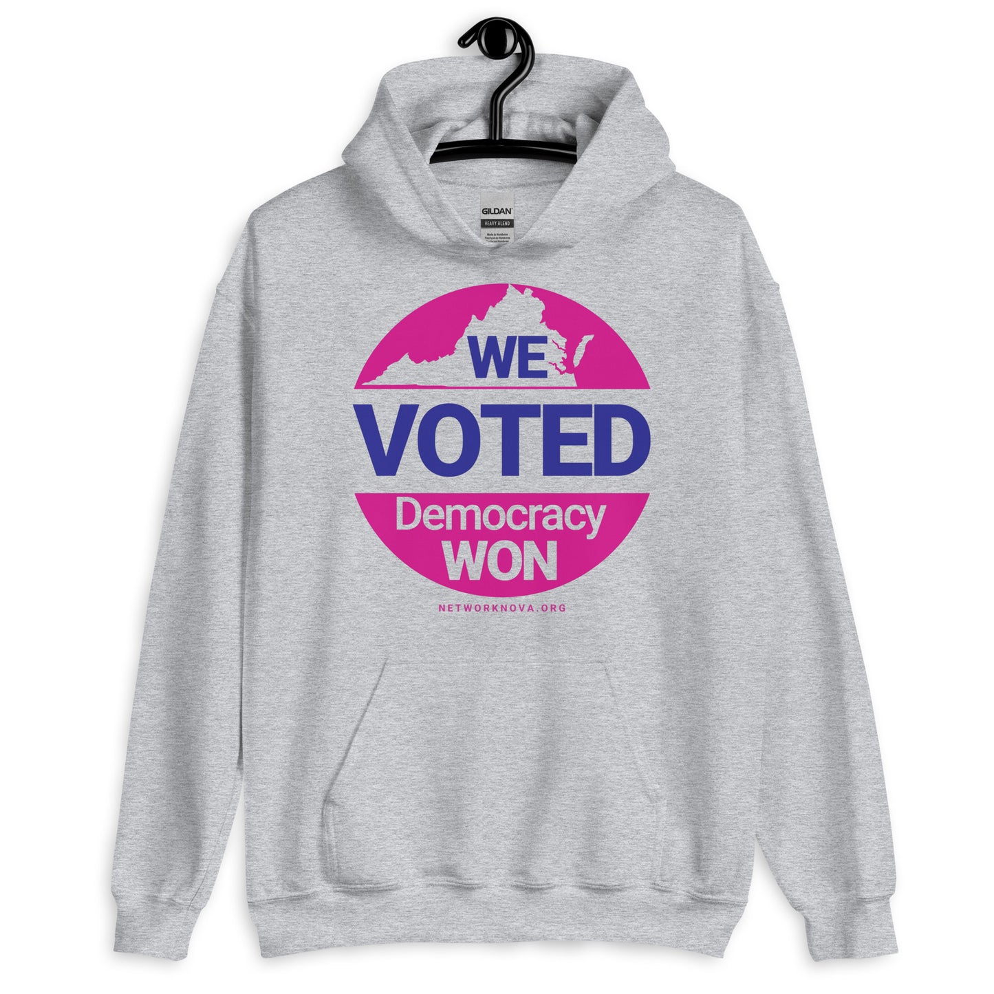 We Voted, Democracy Won Hoodie