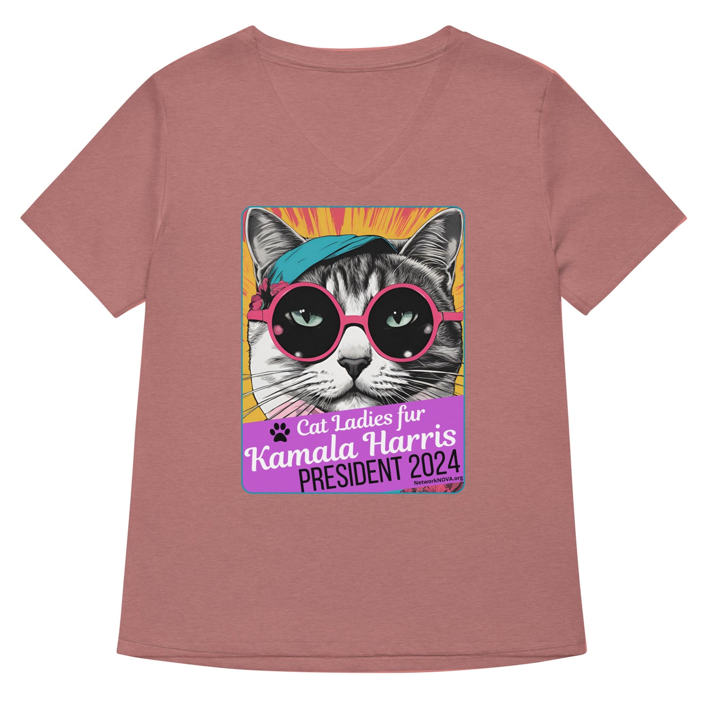 Cat Ladies Fur Kamala Harris President