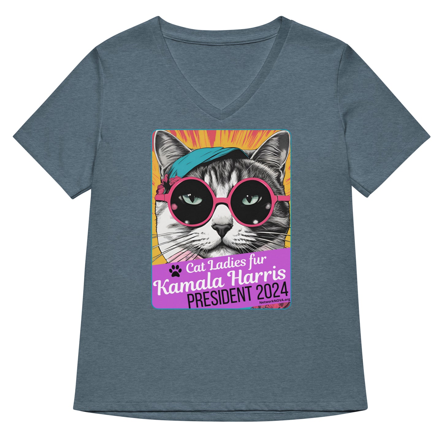 Cat Ladies Fur Kamala Harris President
