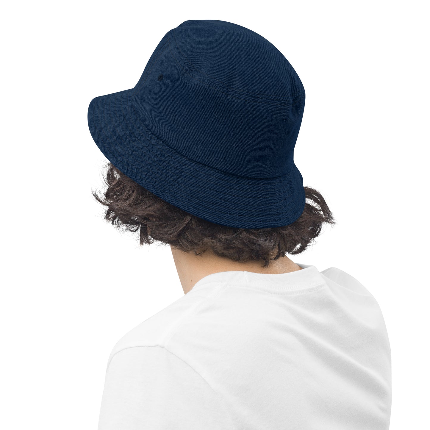 ALL IN to Win Denim bucket hat