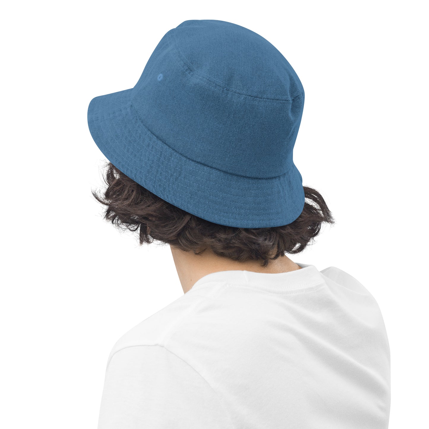 ALL IN to Win Denim bucket hat