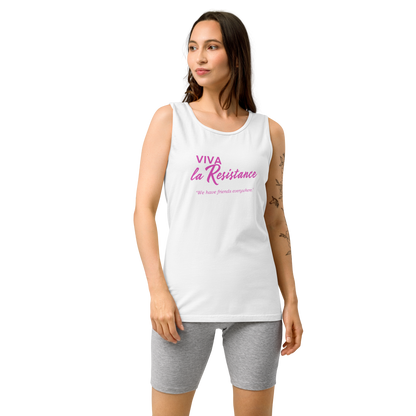 Viva La Resistance - Unisex garment-dyed tank top