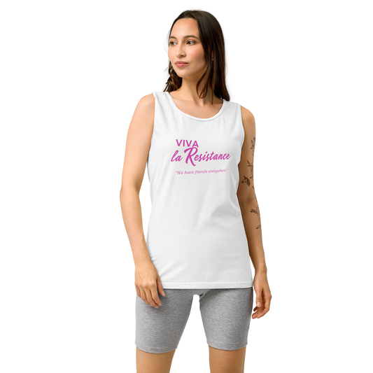 Viva La Resistance - Unisex garment-dyed tank top