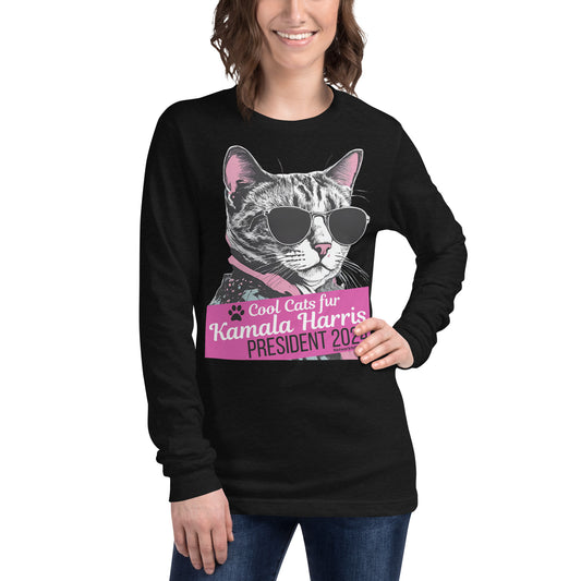 Cool Cats fur Kamala Long Sleeve, Unisex