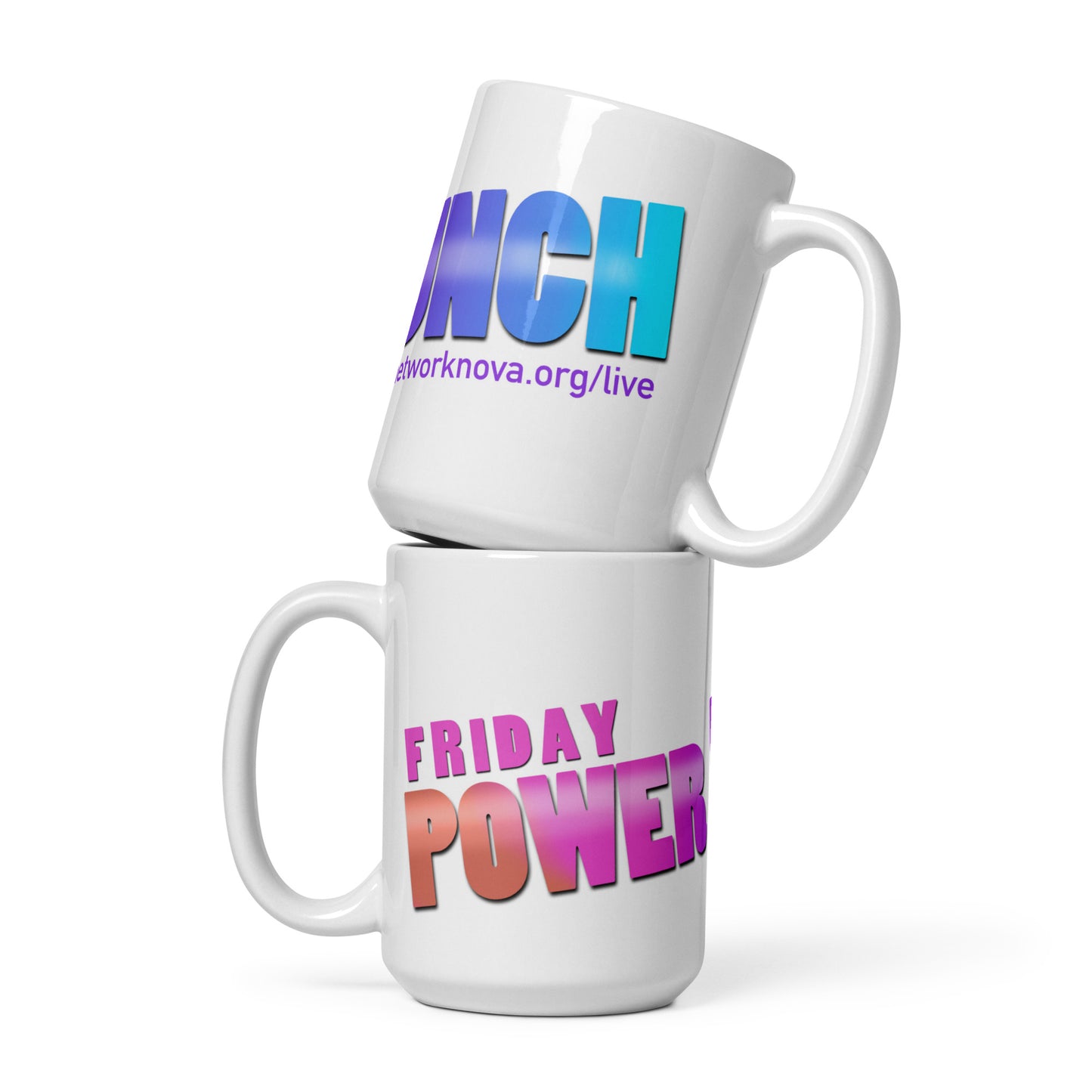 Friday Power Lunch Mug - 2024 15 oz!