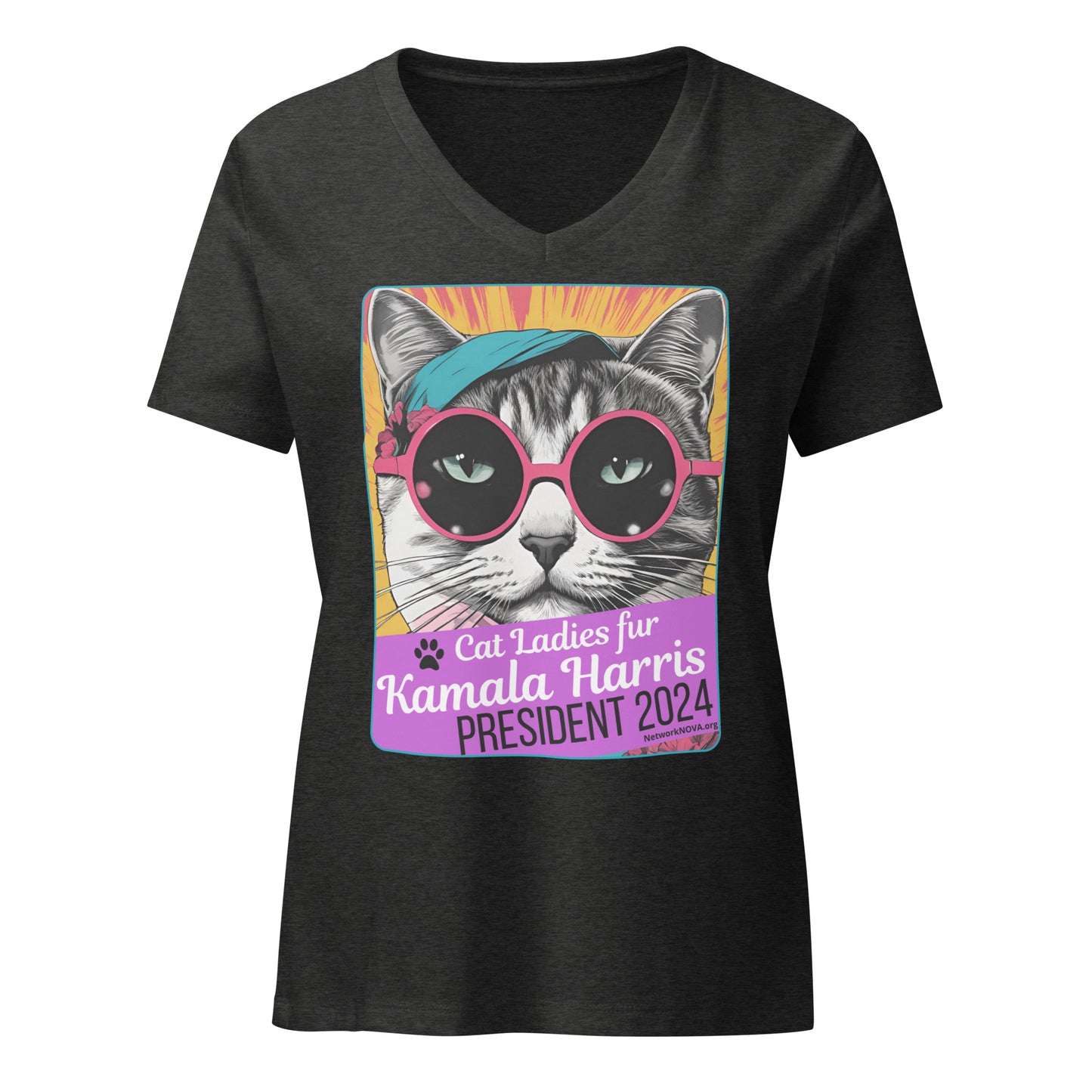 Cat Ladies Fur Kamala Harris President