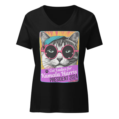 Cat Ladies Fur Kamala Harris President